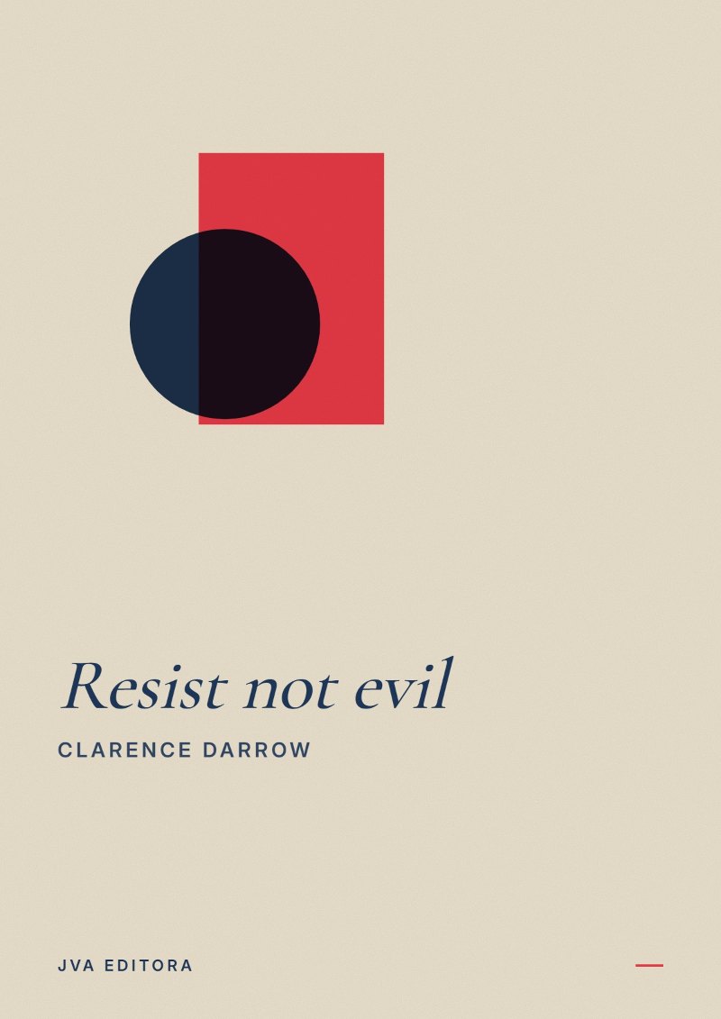 Cover of Resist not evil
