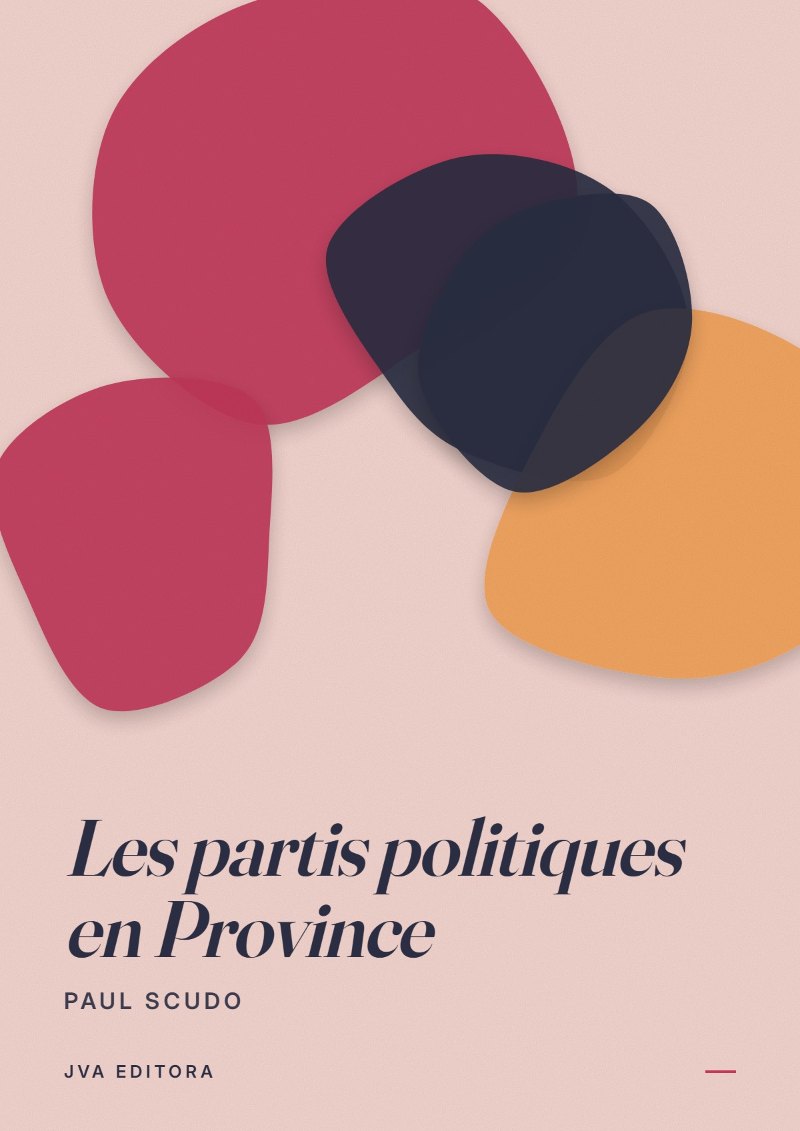 Εξώφυλλο του Les partis politiques en Province