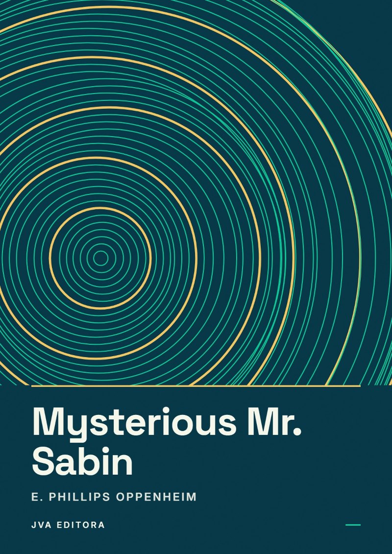 Capa de Mysterious Mr. Sabin