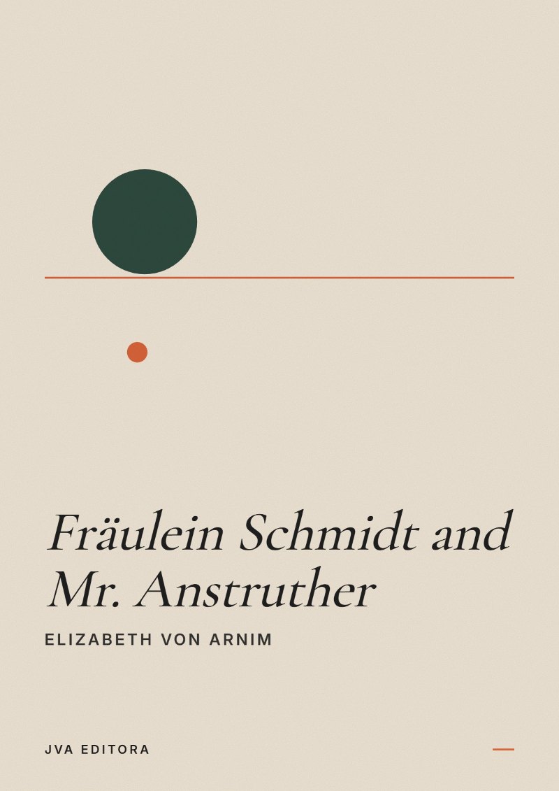 Capa de Fräulein Schmidt and Mr. Anstruther
