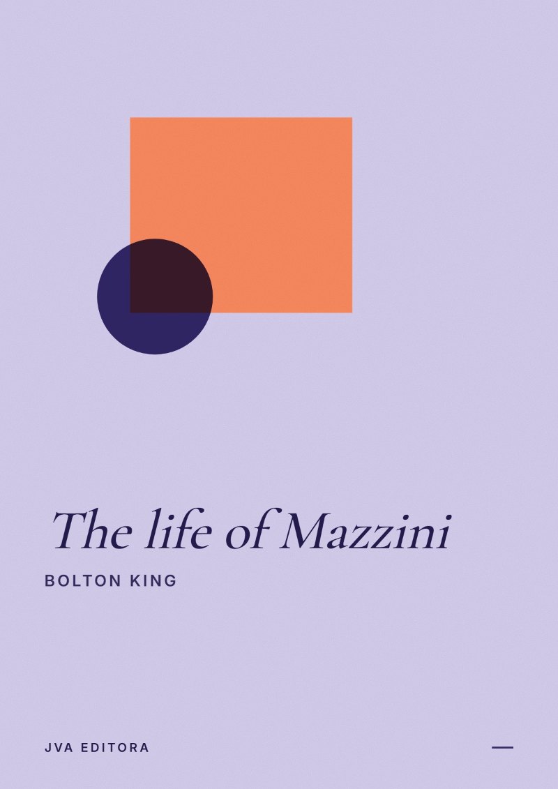 Cover of The life of Mazzini