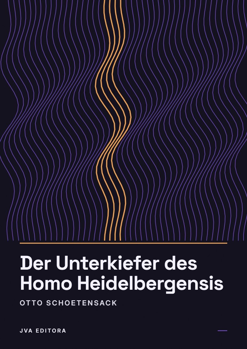 Εξώφυλλο του Der Unterkiefer des Homo Heidelbergensis