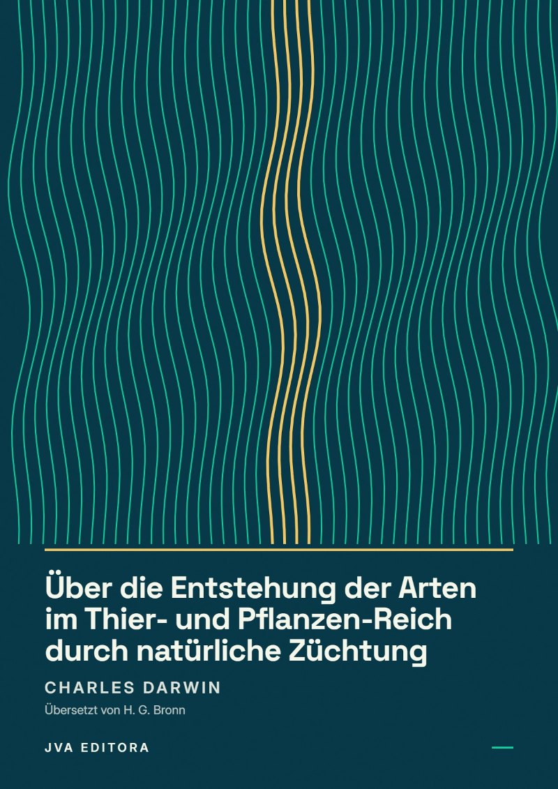 Εξώφυλλο του Über die Entstehung der Arten im Thier- und Pflanzen-Reich durch natürliche Züchtung