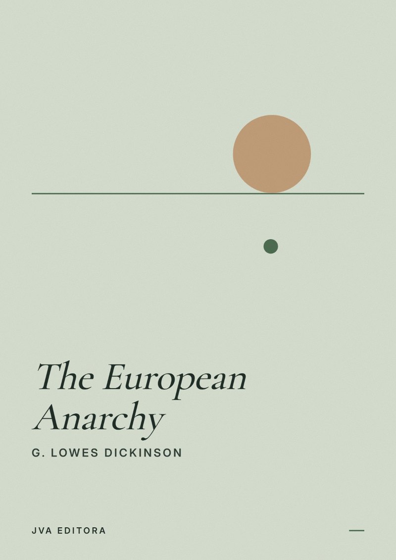 Couverture de The European Anarchy