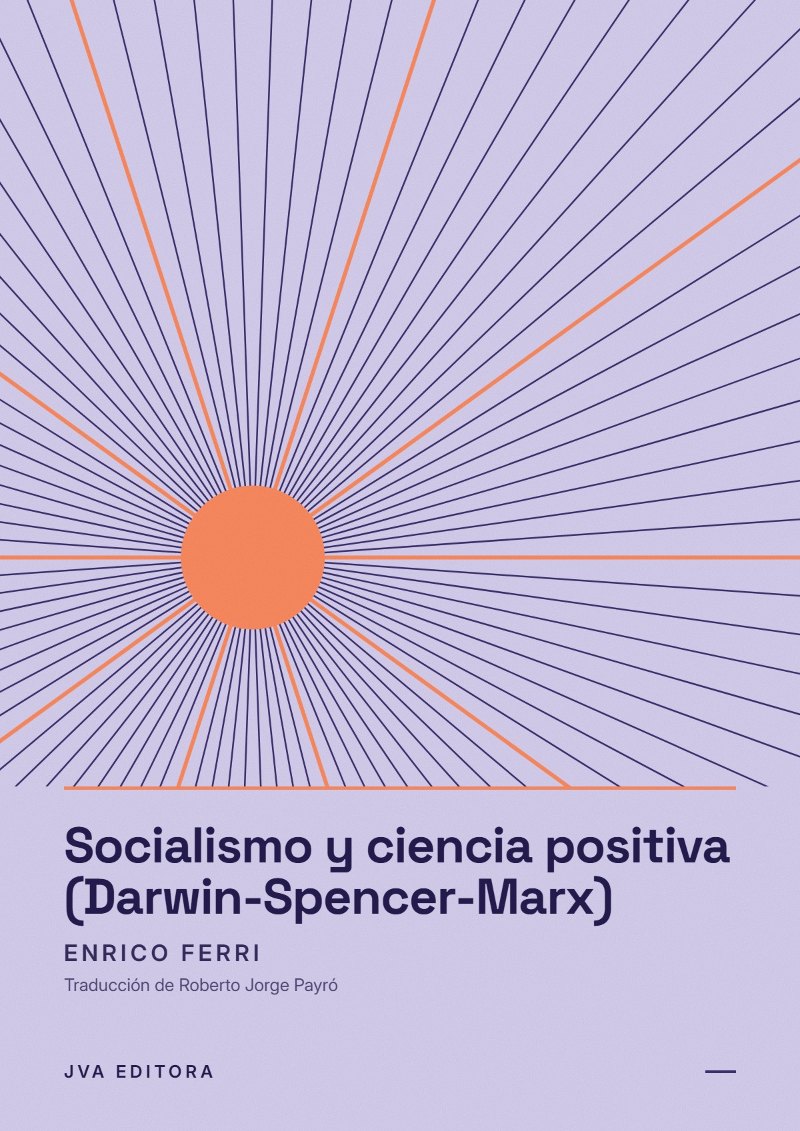 Capa de Socialismo y ciencia positiva (Darwin-Spencer-Marx)