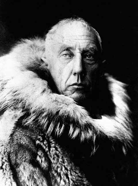 Retrato de Roald Amundsen