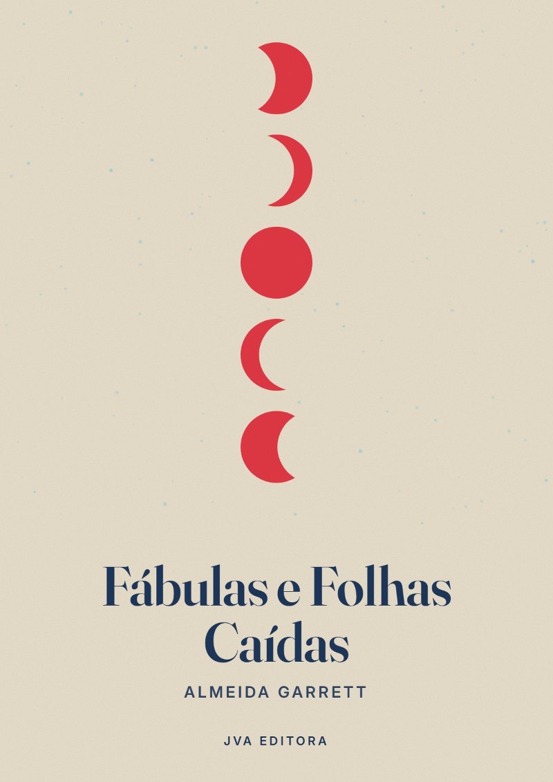 Capa de Fábulas e Folhas Caídas