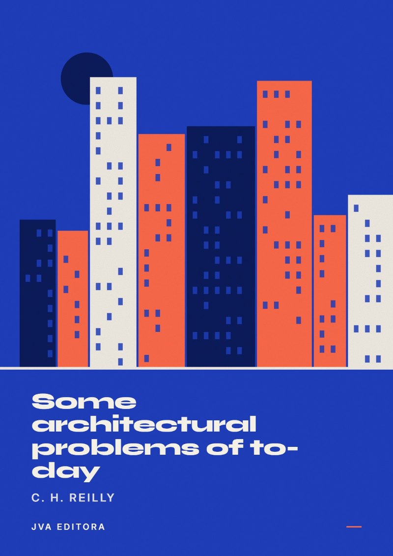 Couverture de Some architectural problems of to-day
