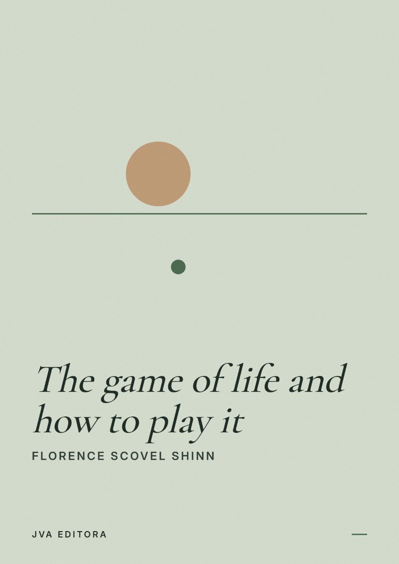 Capa de The game of life and how to play it