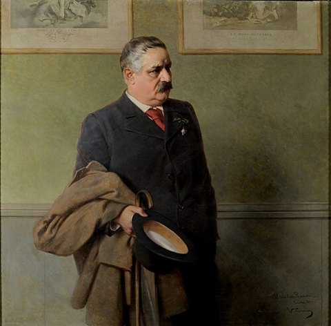 Retrato de Enrico Panzacchi