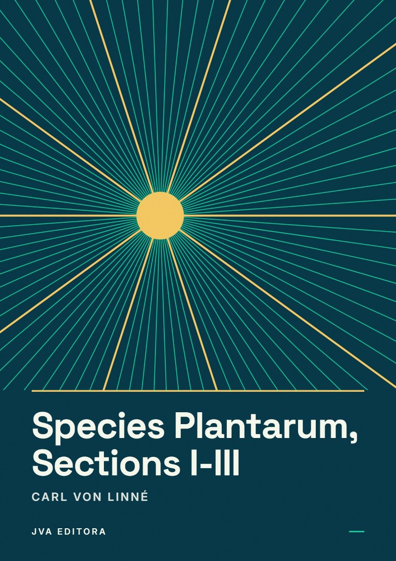Capa de Species Plantarum, Sections I-III
