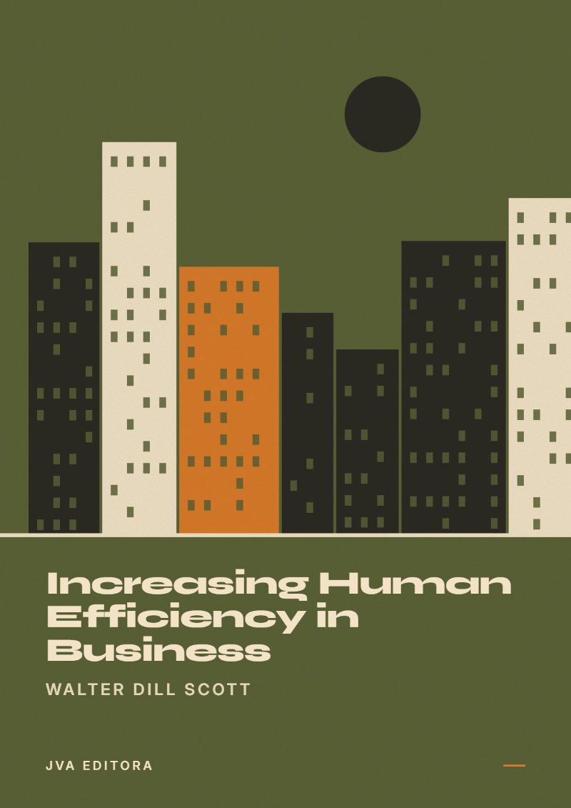 《Increasing Human Efficiency in Business》封面