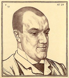 Retrato de Lodewijk van Deyssel