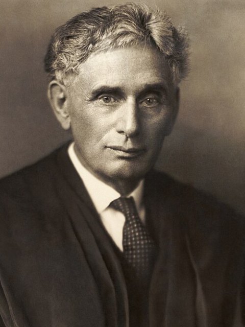 Porträt von Louis Dembitz Brandeis