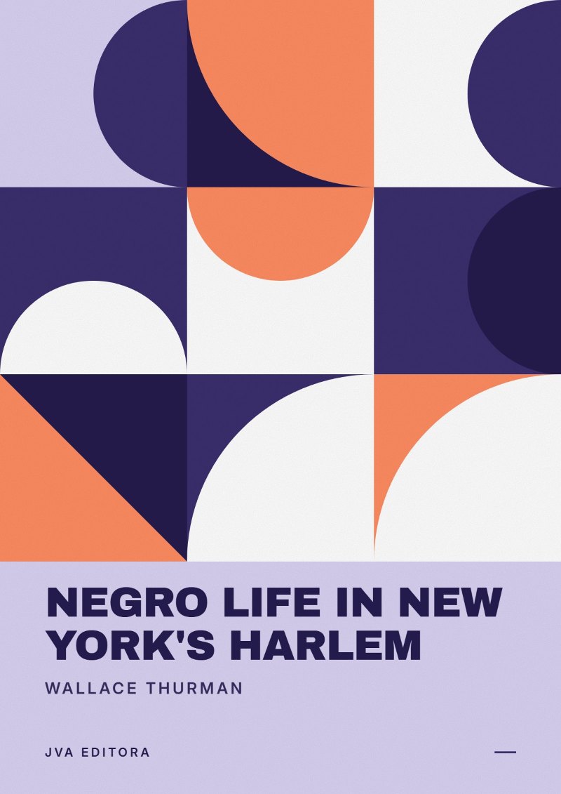 Cover von Negro life in New York's Harlem