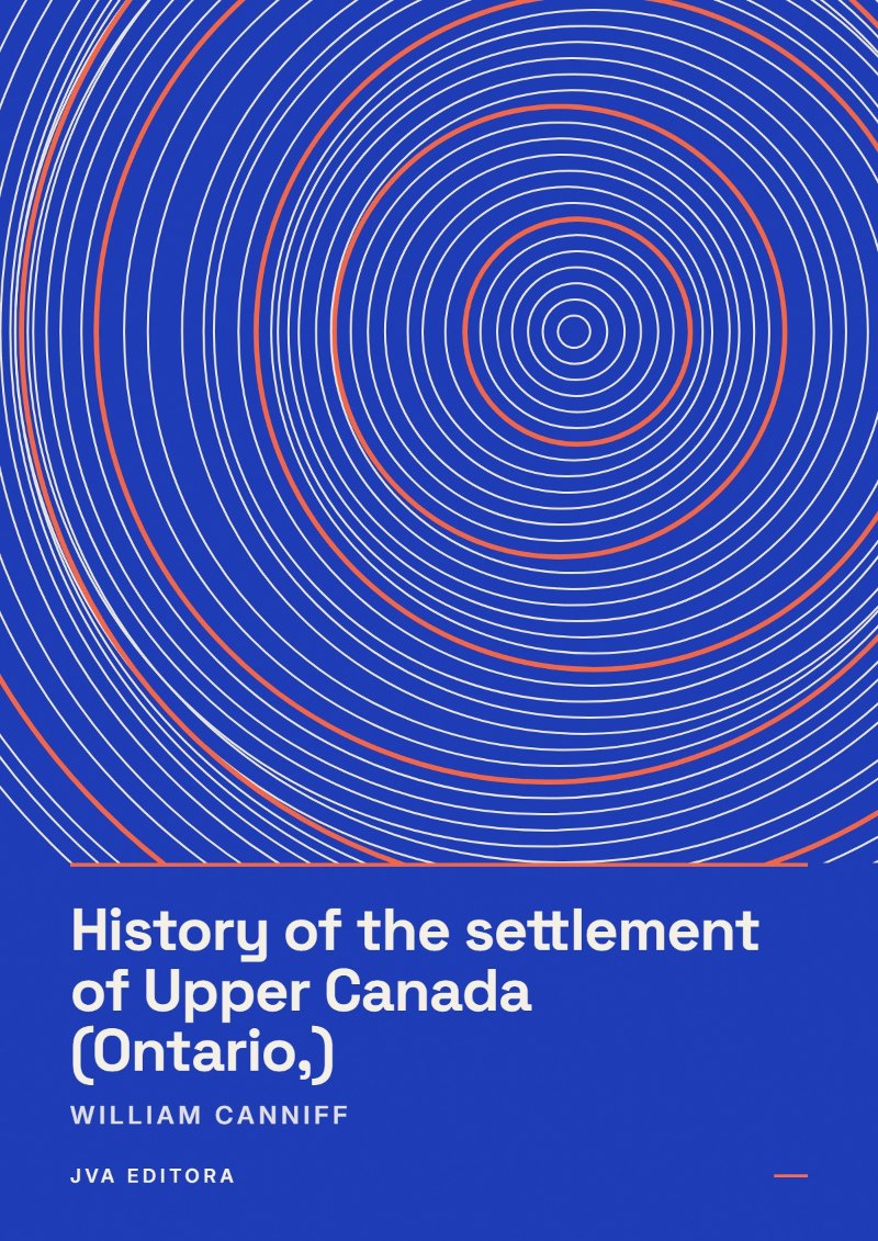 Capa de History of the settlement of Upper Canada (Ontario,)