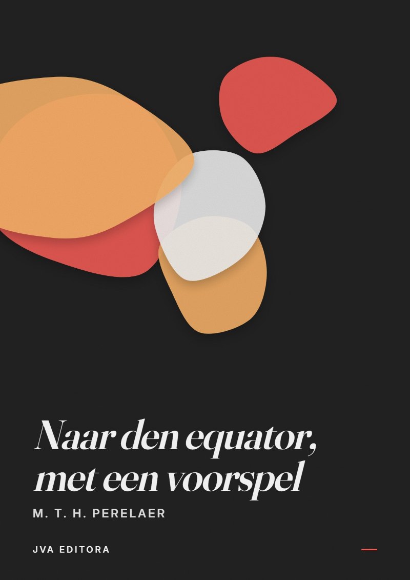 Copertina di Naar den equator, met een voorspel