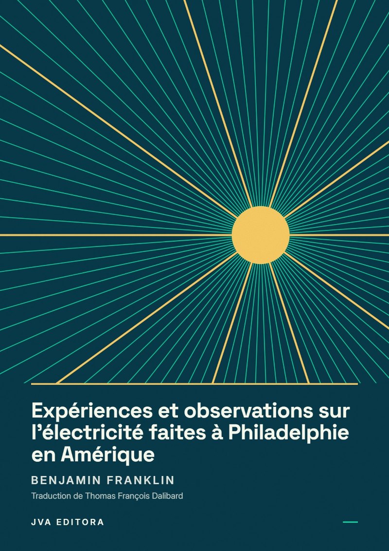 Portada de Expériences et observations sur l'électricité faites à Philadelphie en Amérique