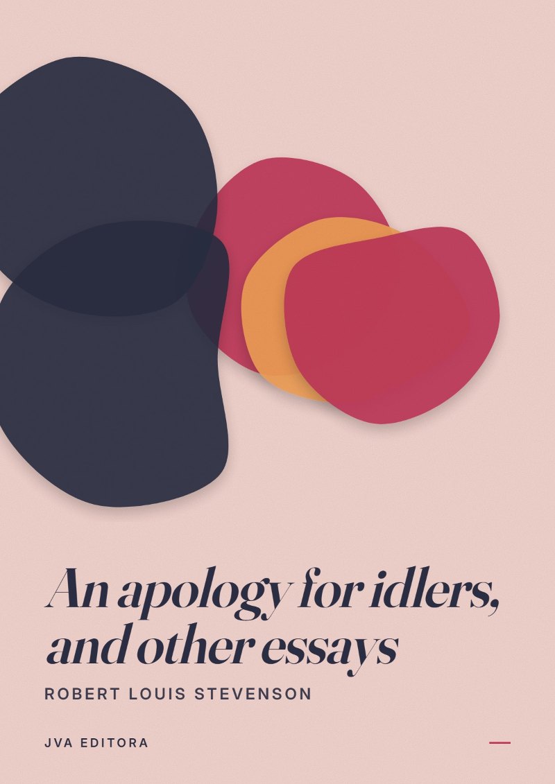 Cover of An apology for idlers, and other essays