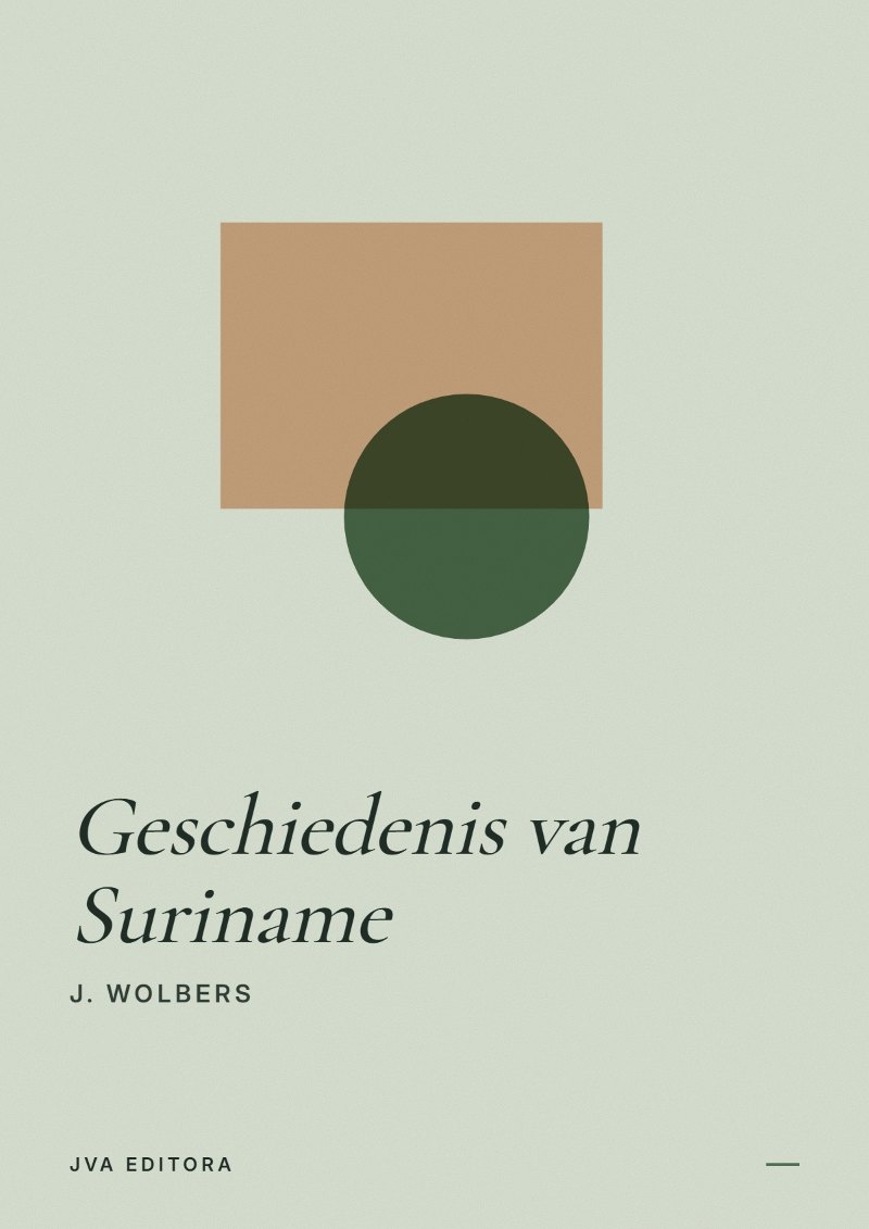 Copertina di Geschiedenis van Suriname
