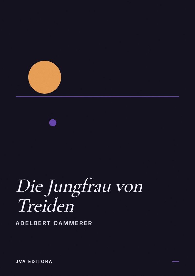 Portada de Die Jungfrau von Treiden