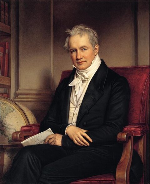 Retrato de Alexander von Humboldt