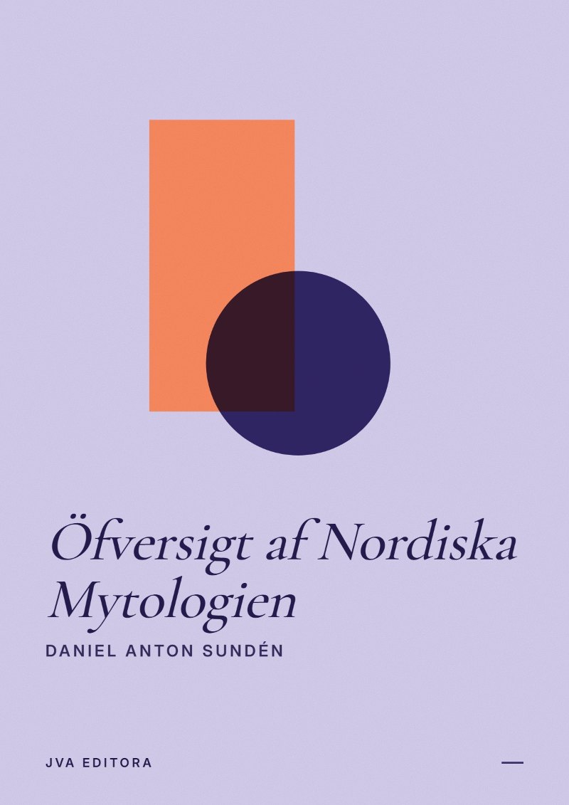 Copertina di Öfversigt af Nordiska Mytologien