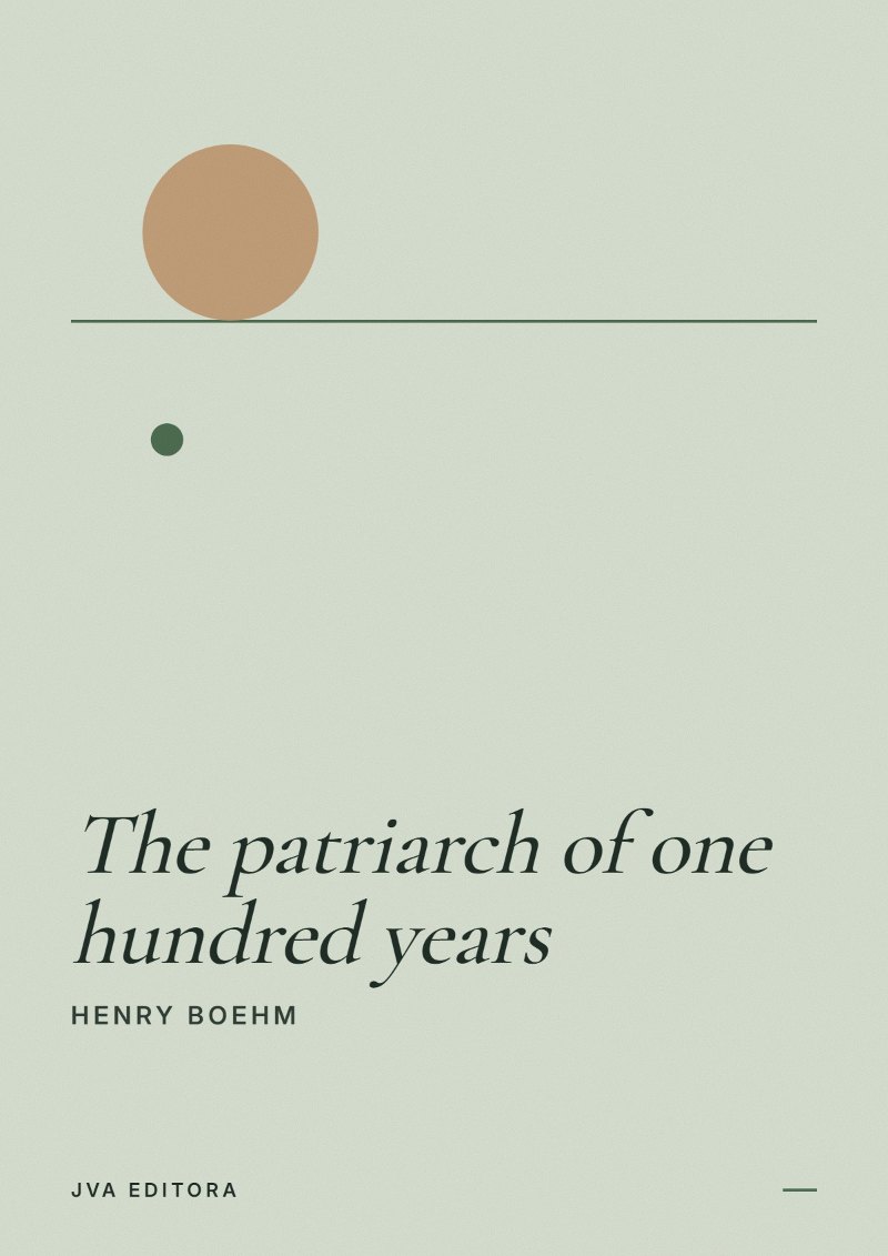 Couverture de The patriarch of one hundred years
