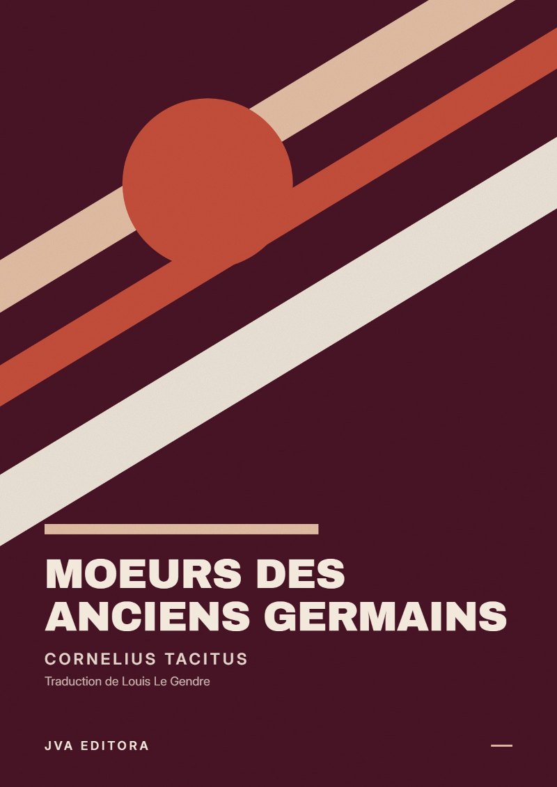 Copertina di Moeurs des anciens Germains