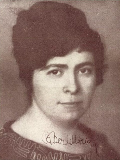 Porträt von Mária Berde