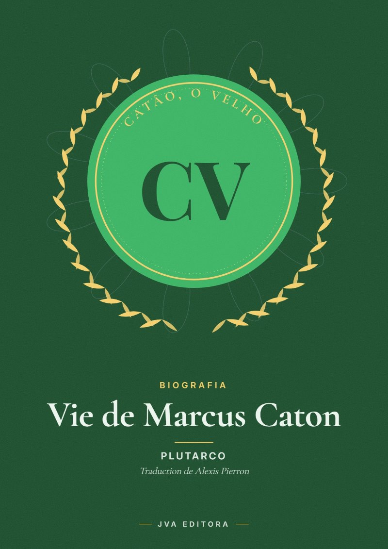 Copertina di Vie de Marcus Caton
