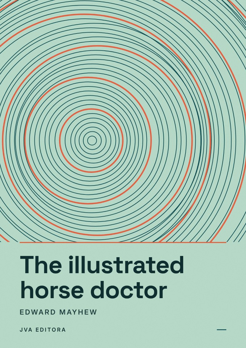 Capa de The illustrated horse doctor