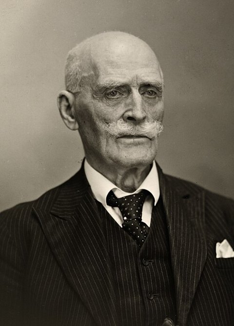 Retrato de Knut Hamsun