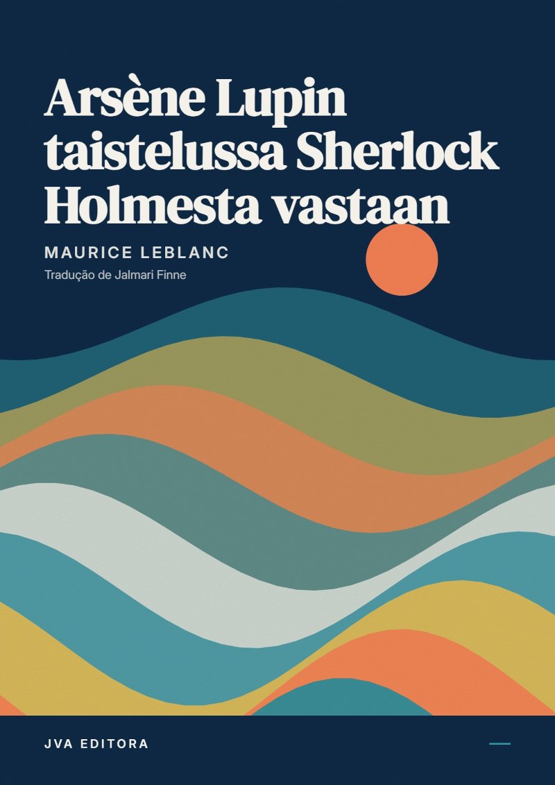 《Arsène Lupin taistelussa Sherlock Holmesta vastaan》封面