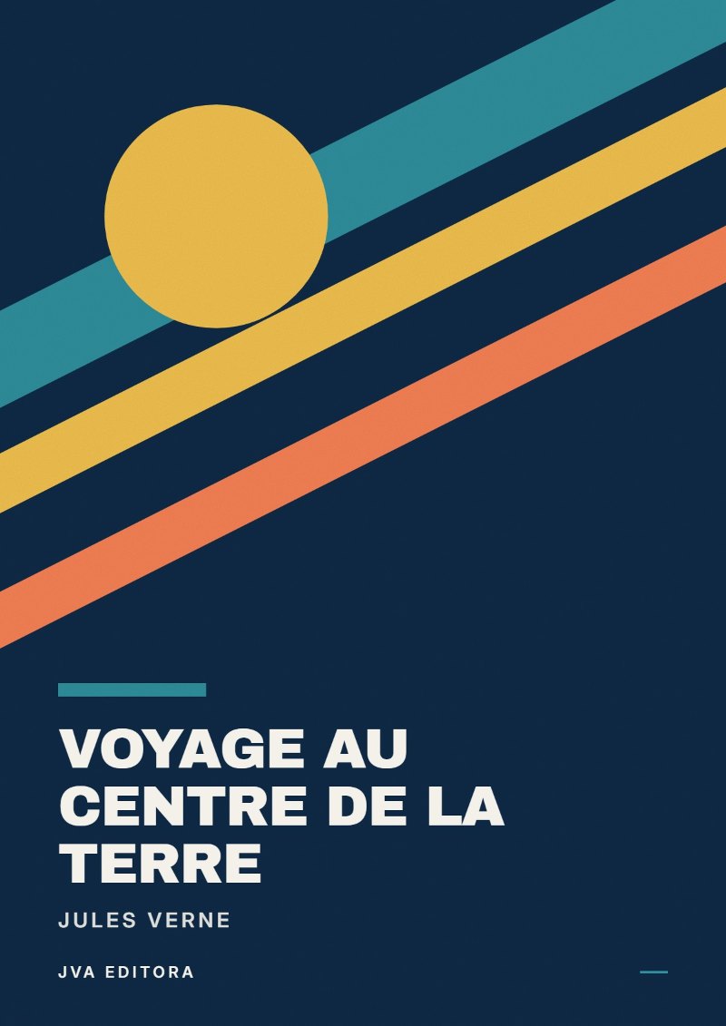 Capa de Voyage au centre de la Terre
