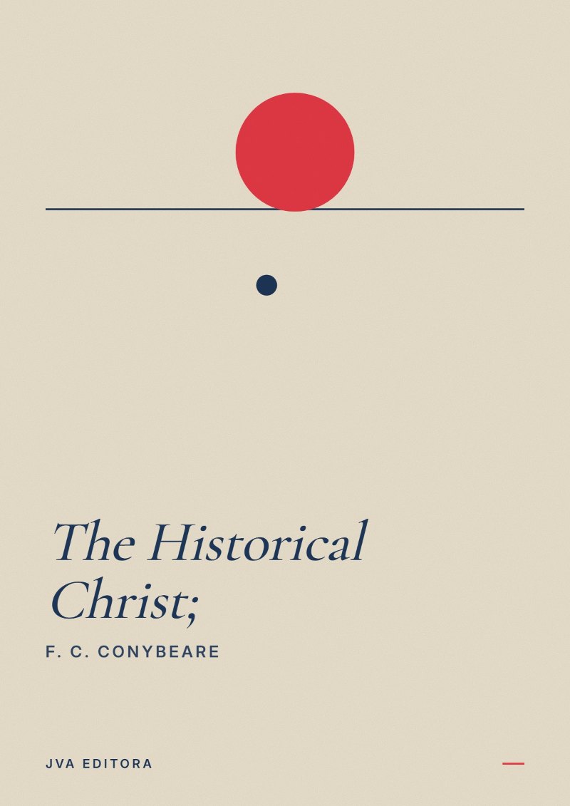 Capa de The Historical Christ;