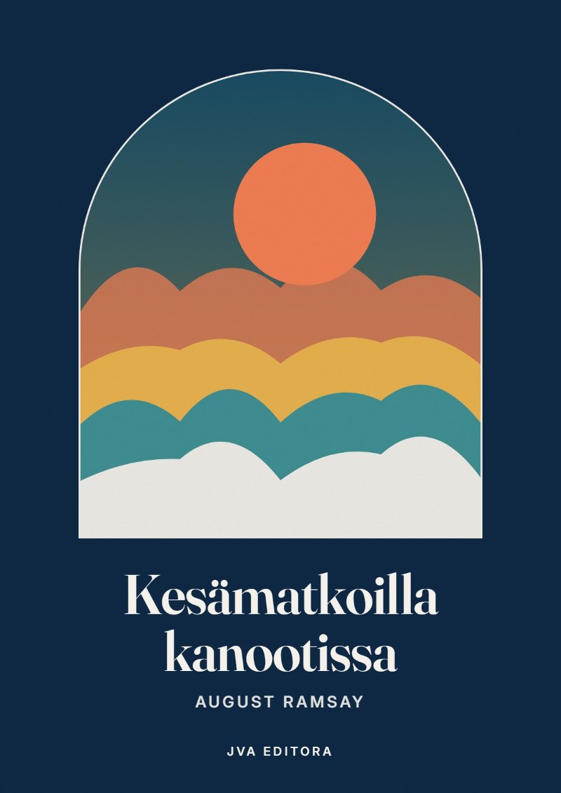 Copertina di Kesämatkoilla kanootissa