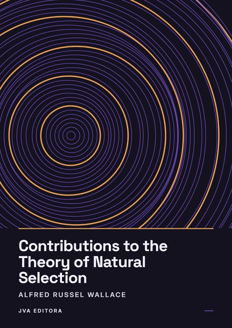 Εξώφυλλο του Contributions to the Theory of Natural Selection