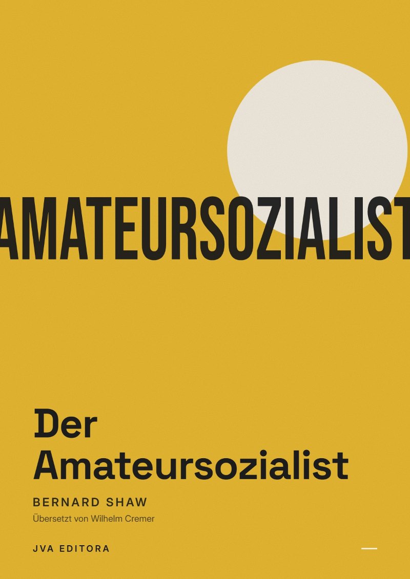 Εξώφυλλο του Der Amateursozialist