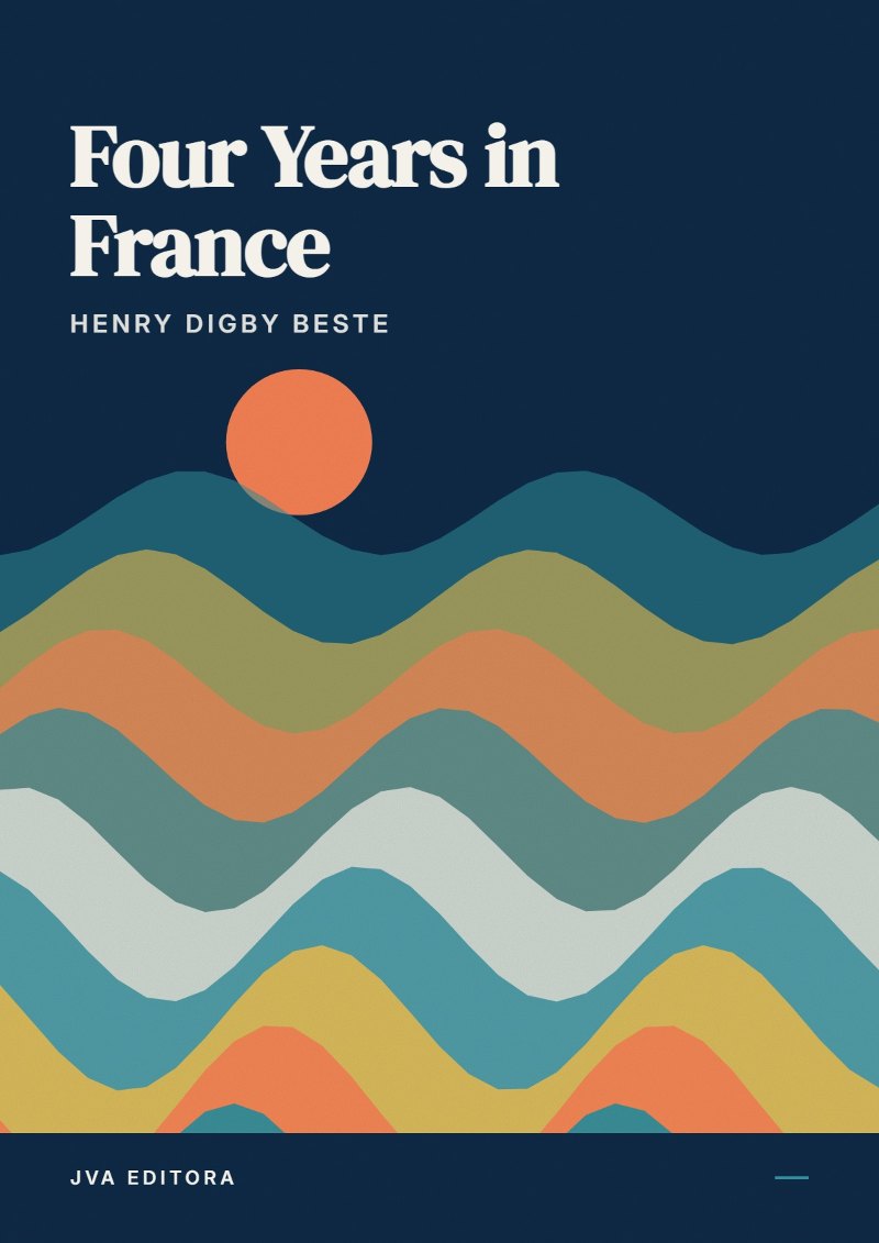 Portada de Four Years in France