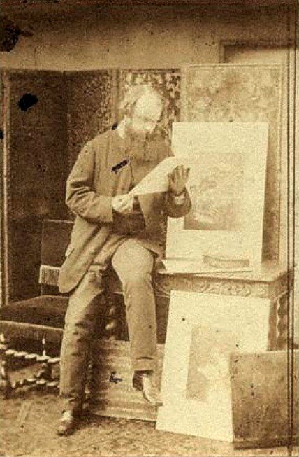 Retrato de Joseph Cundall