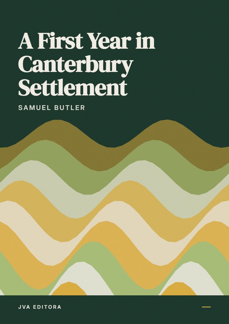 Εξώφυλλο του A First Year in Canterbury Settlement