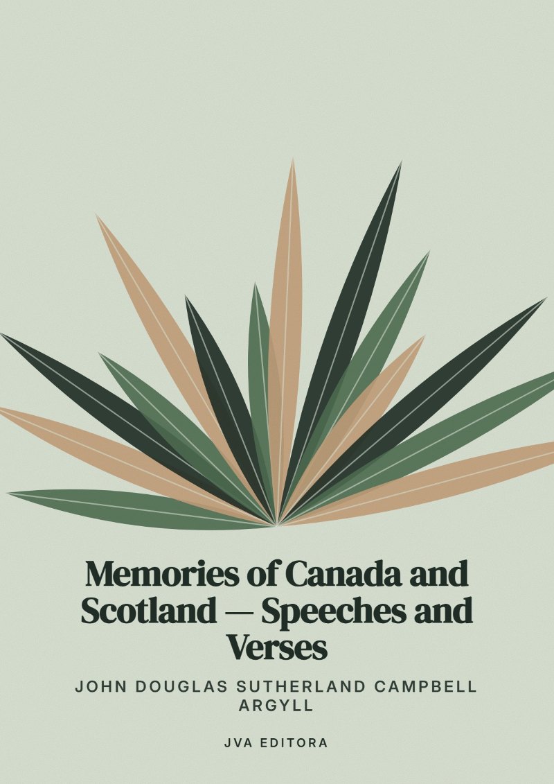 Cover von Memories of Canada and Scotland — Speeches and Verses