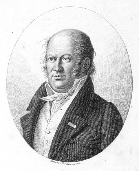 Retrato de Étienne Geoffroy Saint-Hilaire