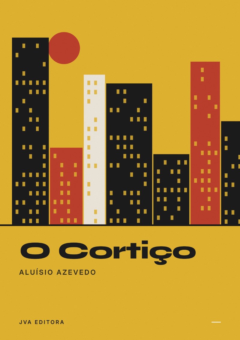 Capa de O Cortiço