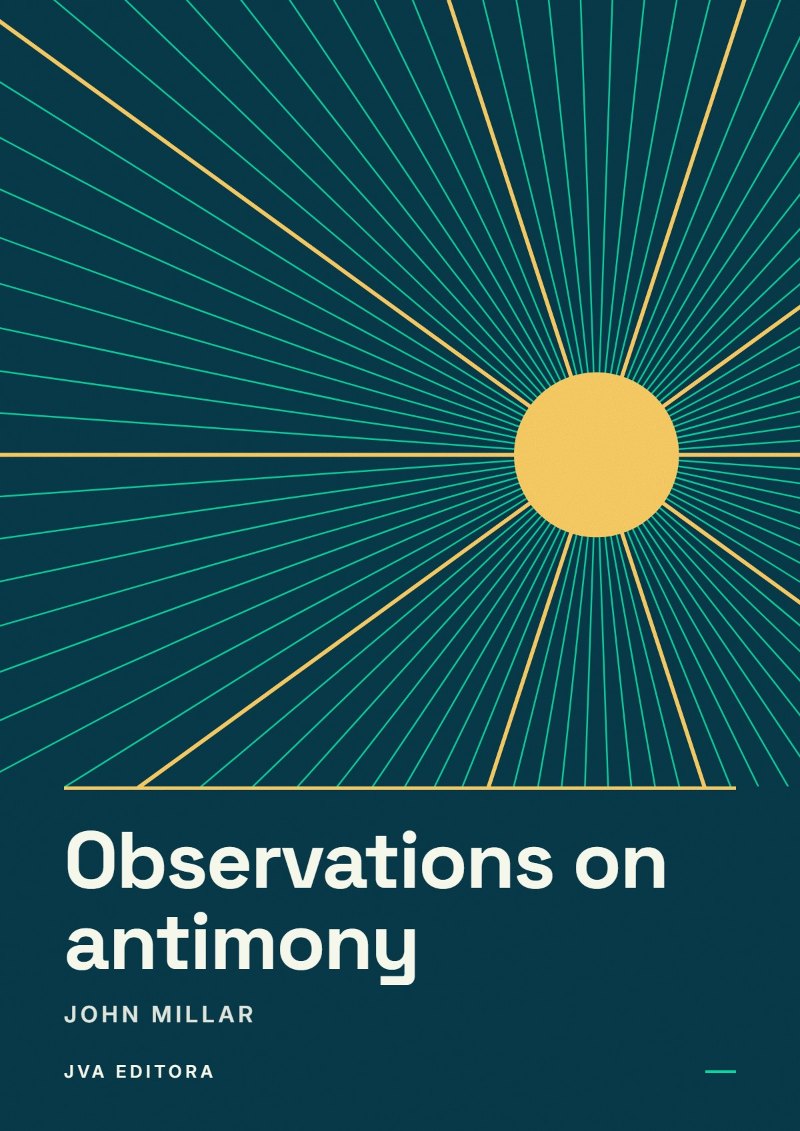 Cover von Observations on antimony