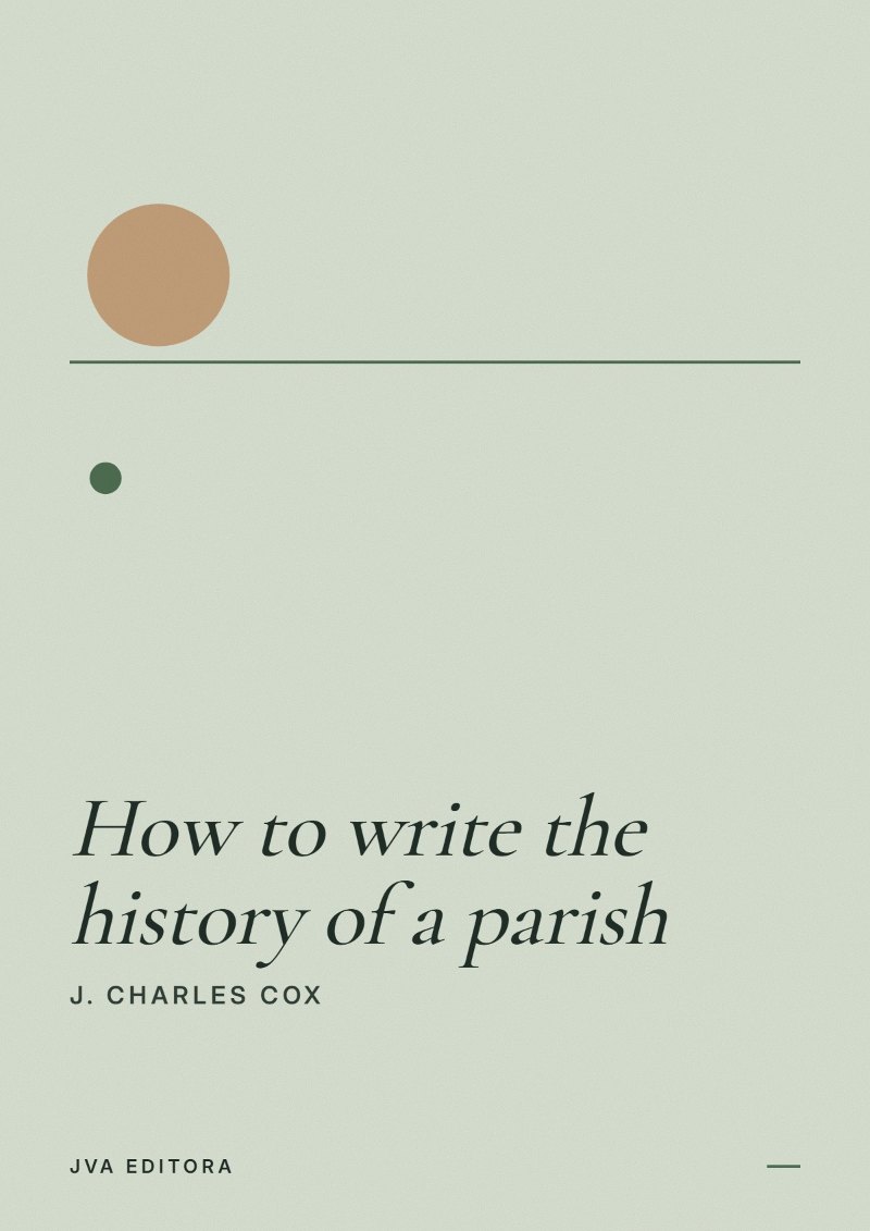 Εξώφυλλο του How to write the history of a parish